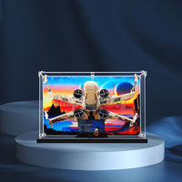 Display King - Acrylic display case for LEGO® X-Wing Starfighter 75355 3mm Thickness dust-Free and Crystal Clear Display case with Screw