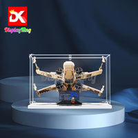 Display King - Acrylic display case for LEGO® X-Wing Starfighter 75355 3mm Thickness dust-Free and Crystal Clear Display case with Screw