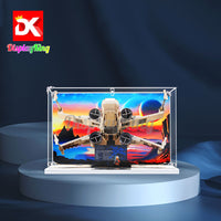 Display King - Acrylic display case for LEGO® X-Wing Starfighter 75355 3mm Thickness dust-Free and Crystal Clear Display case with Screw