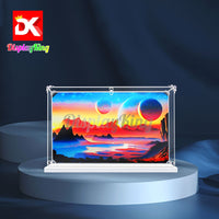 Display King - Acrylic display case for LEGO® X-Wing Starfighter 75355 3mm Thickness dust-Free and Crystal Clear Display case with Screw