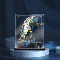 Display King -Acrylic display case with screw for LEGO® Jango Fett's Firespray-Class Starship 75409