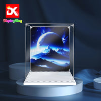 Display King -Acrylic display case with screw for LEGO® Jango Fett's Firespray-Class Starship 75409