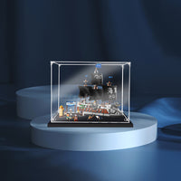 Display King -Acrylic display case with screw for LEGO® Garp's Marine Battleship 75646
