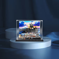 Display King -Acrylic display case with screw for LEGO® Garp's Marine Battleship 75646