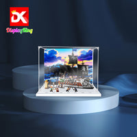 Display King -Acrylic display case with screw for LEGO® Garp's Marine Battleship 75646