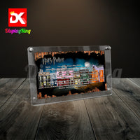 Display King - Acrylic photo frame for Lego Harry Potter DIAGON Alley 75978