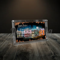 Display King - Acrylic photo frame for Lego Harry Potter DIAGON Alley 75978