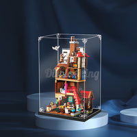 Display King -Acrylic display case with screw for LEGO® Attack on the Burrow 75980