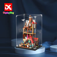 Display King -Acrylic display case with screw for LEGO® Attack on the Burrow 75980