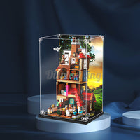 Display King -Acrylic display case with screw for LEGO® Attack on the Burrow 75980