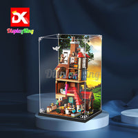 Display King -Acrylic display case with screw for LEGO® Attack on the Burrow 75980