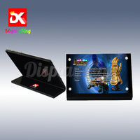 Display King - Acrylic display plaque for Lego Infinity Gauntlet 76191