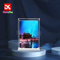 Display King - Acrylic display case with screw for LEGO® Thor's Hammer 76209