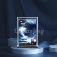 Display King - Acrylic display case with screw for LEGO® Thor's Hammer 76209