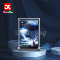 Display King - Acrylic display case with screw for LEGO® Thor's Hammer 76209