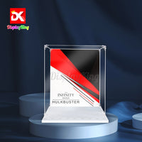 Display King - Acrylic display case with screw for LEGO® Hulkbuster 76210