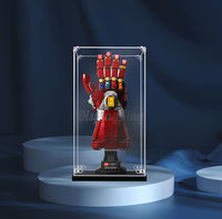 Display King - Acrylic  display case with screw for LEGO® Nano Gauntlet 76223