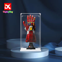 Display King - Acrylic  display case with screw for LEGO® Nano Gauntlet 76223
