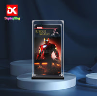 Display King - Acrylic  display case with screw for LEGO® Nano Gauntlet 76223