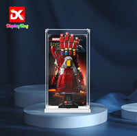 Display King - Acrylic  display case with screw for LEGO® Nano Gauntlet 76223