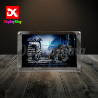 Display King - Acrylic photo frame for Lego DC Batman Batmobile Tumbler 76240