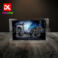 Display King - Acrylic photo frame for Lego DC Batman Batmobile Tumbler 76240