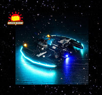 Brick Shine -  Light Kit for  LEGO® Batwing: Batman ys The Joker 76265