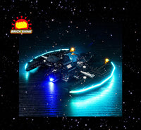Brick Shine -  Light Kit for  LEGO® Batwing: Batman ys The Joker 76265