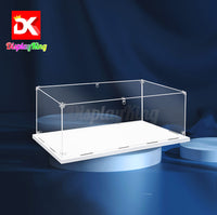 Display King - Acrylic display case for LEGO® Batwing: Batman vs. The Joker 76265 3mm Thickness dust-Free and Crystal Clear Display case with Screw