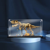 Display King - Acrylic display case with screw for LEGO® Dinosaur Fossils: Tyrannosaurus rex 76968