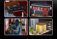 MOULD KING 12009 Train Signal Station with 1809 Pieces