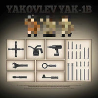 QUANGUAN 100287 Yakovlev Yak-1B with 627 Pieces