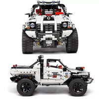 Building Blocks Set MOC RC APP Off Road Pickup Car Brick Model DIY Kids Toy 1805