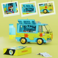 MOC Factory 89101 Scooby-Doo – The Mystery Machine with 320 Pieces