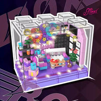 Mould King 24039+24040 Gourmet Dream Day Creative Building Block Toy 321 PCS