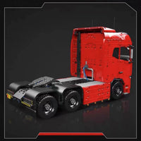 MOULD KING 19015 FH16 Pneumatic Tractor With Motor with 4608 Pieces