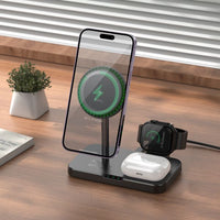 hoco CQ12 Joyfull 3-in-1 wireless fast charger