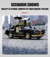 MOULDKING 10005 300SL Gullwing Sports Car Building Toy 886PCS