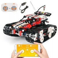 Building Blocks Mould King 13024 MOC APP RC Crawler Car W/Motor Kids Toys Model