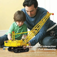 Mould King RC APP Crawler Crane Truck Brick DIY Model Kids Toy 17001