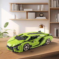 Mould King 10011 Mini SAI Sports Car MOC Building Blocks 1:14 Scale Model 1133pc