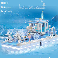 MOULD KING 10161 Snow White Carriage with 1214 Pieces