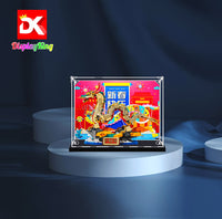 Display King -Acrylic display case with screw for LEGO® Auspicious Dragon 80112