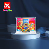 Display King -Acrylic display case with screw for LEGO® Auspicious Dragon 80112