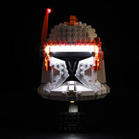 Brick Shine  GC Light Kit for  LEGO® Clone Commander Cody Helmet 75350