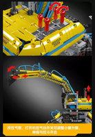 Mould King 17060 Pneumatic All-Terrain Excavator 1392pcs