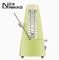 Nikko Mechanical Metronome Beat Tempo for Piano Guitar Violin(Made In Japan)