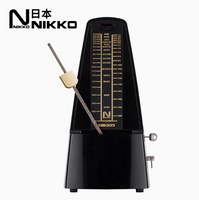 Nikko Mechanical Metronome Beat Tempo for Piano Guitar Violin(Made In Japan)