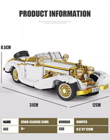 MOULDKING 10003 K500 Nostalgic Vintage Car Construction Building Block Gift Toy