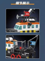 Mould King 10080-10084 multi-purpose lifeboat